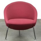 Comfortabele Paarse Artifort Modern Design Fauteuil Model Hanna thumbnail 3