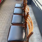 Set Van 4 Johannes Andersen Eetkamerstoelen thumbnail 24