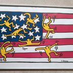 Vintage Litho Poster Van Keith Haring thumbnail 9