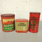 3 Oude Koffie Blikken thumbnail 6