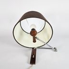 Vintage - Ellebooog/Knikarm Wandlamp - Teak - Chroom - 1960'S thumbnail 3