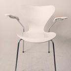 Vintage 3207 Chair By Arne Jacobsen For Fritz Hansen, 1982 thumbnail 3