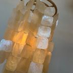 Capiz Parelmoer Schelp Lamp Hanglamp Schelpen Bamboe Capiz thumbnail 4