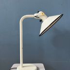 Witte Anvia Bureaulamp - Tafellamp Uit Het Midden Van De Eeuw - Vintage Kantoorlicht thumbnail 7