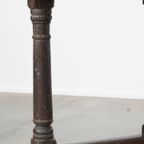 Antieke Engelse Side Table/haltafel Uit Begin 18e Eeuw Met Prachtige Details In Het Houtsnijwerk thumbnail 10