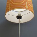 Round Table Lamp With Orange Shade 1960S thumbnail 8