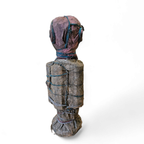 African Sculpture / Multi Material Figure / Height 65 Cm / 1970s thumbnail 12