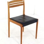Set 5 + 1 Deense Vintage Eetkamerstoelen Stoelen thumbnail 3