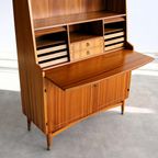 Vintage Secretaire | Kast | Jaren 50 | Blömstermala thumbnail 6