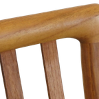 Set Van 6 Kai Kristiansen Stoelen Voor Schou Andersen Vintage 'lille Arden' thumbnail 14