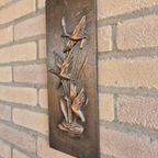 Wanddecoratie - Staal Met Brons thumbnail 4