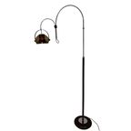 Dijkstra - Rare Model - Space Age Design / Mcm Floor Lamp With Two Arcs - Smoked Acrylic thumbnail 10