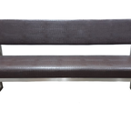 Luxury Sofa Skai Leather In Crocro Print thumbnail 2