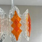 Toffe Hanglamp 70’S Van Frosted Acryl Glas thumbnail 5