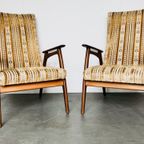 2 Mid-Century Vintage Design Fauteuils thumbnail 2