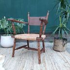 Set Van 2 Brutalistische Fauteuils Vintage Designstoelen 60 thumbnail 8