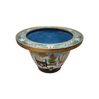 Vintage Chinees Cloisonne Bloempot thumbnail 5