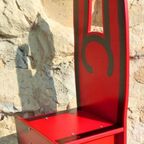 Keith Haring Kinderstoel / Decoratief Object Rood (nieuw!) thumbnail 15