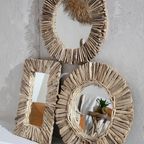 Bazar Bizar | De Driftwood Halo Spiegel - Naturel - M thumbnail 6