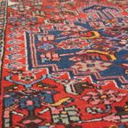 Kleurrijk Vintage Oosters Handgeknoopt Vloerkleed Met Prachtige Patronen 201x139cm thumbnail 4