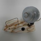 Art Deco Bureaulamp Met Pennenhouder En Brievenhouder | Kerst thumbnail 10