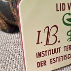 Emaille Bord Estetische Chirurgie, Langcat Bussum. thumbnail 3