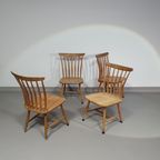 Scandinavian Design Chairs Akerblom Design Bar Chair Birch Wooden Chair Sweden thumbnail 6