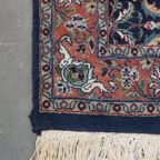 Voornamelijk Donkerblauwe Oosterse Loper Van 283x105cm Met Prachtige Kleuren En Patronen thumbnail 3