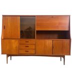 Deens Design Vintage Highboard Vitrinekast 1960’S thumbnail 2