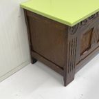 Antieke Restyle Kist Opbergkist Tv Kastje thumbnail 3
