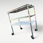 Italiaans Design Serveertrolley Uit De Jaren 1980 thumbnail 6