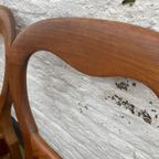 Set Van Vier Antiek Mahonie Eetkamerstoelen thumbnail 5