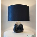 Blue Ceramic Table Lamp thumbnail 2