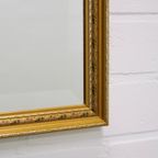 Gouden Bloemen Spiegel Facet Geslepen thumbnail 5