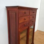 Antieke Ladekast Notariskast Buffetkast Boekenkast Vitrine thumbnail 12