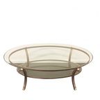 Pierre Vandel Oval Coffee Table, 1970S thumbnail 5