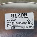 Modernist Mizar Tekna Wandlamp Glas Plafondlamp Italy ‘80 thumbnail 12