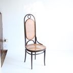 Thonet Long John Bentwood Chair, 1970s thumbnail 7