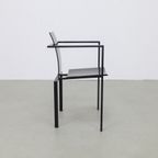 4x Postmoderne Eetkamerstoel Van Karl Friedrich Förster Voor Kff, 1980s thumbnail 4