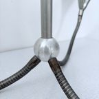 Unieke Vintage Metalen Hanglamp Fleur France ‘60 thumbnail 6