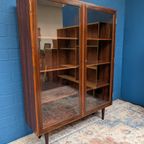 Vintage Palissander Vitrinekast, Jaren 60 thumbnail 3