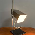 Black And Chrome Table Lamp By Josef Hurka For Napako 1960S thumbnail 6