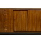 Vintage Dressoir Lowboard Tv Meubel Met Lades Jaren 60 Teak thumbnail 6