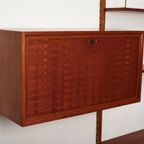 Royal System Wall Unit Designed By Poul Cadovius For Cado, Denmark 1950’s thumbnail 18