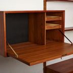 Royal System Wall Unit Designed By Poul Cadovius For Cado, Denmark 1950’s thumbnail 6