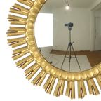Xl Goudkleurige Zonnespiegel Sunburst Heksenoog Hars 60Cm thumbnail 3