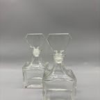 Set Kristallen Parfumflesjes 2 Stuks 70's thumbnail 2