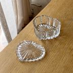 Vintage Crystal Heart-Shaped Jewelry Box thumbnail 5