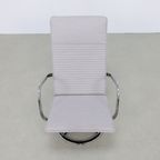 2x Vintage Draaifauteuil, 1980s Nieuwe Kussens thumbnail 3