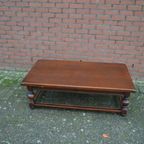 Salontafel Massief Eiken Rechthoekig thumbnail 5